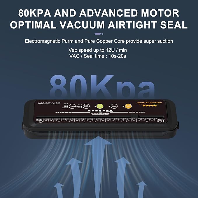 MegaSeal™ Pro Vacuum Food Sealer